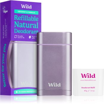 Wild Coconut & Vanilla Purple Case deodorant stick cu sac - imagine 3